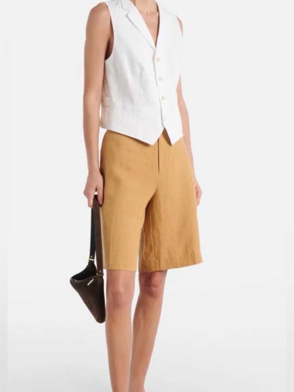 Polo Ralph Lauren Mustard Linen Shorts